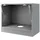 Feldmann-Wohnen Klapphängeschrank Kvantum 60 x 32,5 x 50 cm Grau