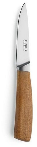 Preisvergleich Produktbild Kuppels Spickmesser WOOD, Klingenstahl 3Cr14, natürliches Design braun