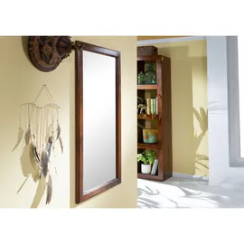 MASSIVMOEBEL24.DE Spiegel Akazie 115x6x60 Nougat lackiert Oxford #327