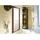 MASSIVMOEBEL24.DE Spiegel Akazie 115x6x60 Nougat lackiert Oxford #327