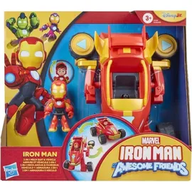 Marvel Press Iron Hulk 2-in-1 Mecha-Rüstung und Fahrzeug, Marvel Iron Man und seine tollen Freunde, ab 4 Jahren