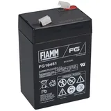 Fiamm Blei-Akku FG10451 Pb 6V / 4,5Ah Faston 4,8mm