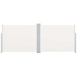 vidaXL Ausziehbare Seitenmarkise 1,4 x 10 m creme