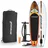 Juskys ArtSport Stand Up Paddling Board Set 320 x 77 x 15 cm weiß/bunt