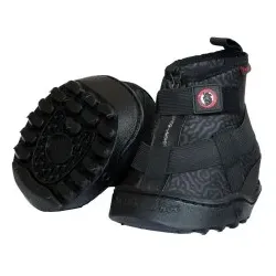 Equine Fusion AS Hufschuhe Recovery schwarz 12 cm