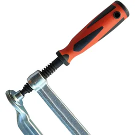 Vago-Tools 1 Stück Profi Ganzstahl Schraubzwinge 60 x 120 mm Tischzwinge Zwingen