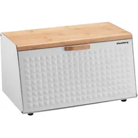 Klausberg Brotbox Brotkasten Brotkiste Holz Edelstahl Brotkorb