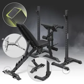 Zipro Superset Hantelbank Schwarz