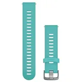 Bracelet de rechange - 20 Silikon-Armband (Himmelblau/Stahlsilber) 010-11251-1Q