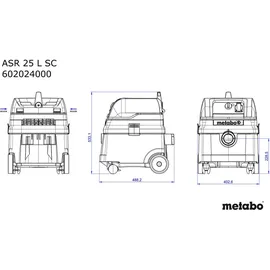 Metabo ASR 25 L SC