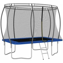 Trampolin-Set Rechteckig 274x183x76 cm 150 kg