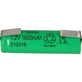 Akkuman Akku Mignon AA 1,2V 1600mAh mit U Lötfahne