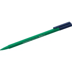 STAEDTLER Fasermaler triplus color, grün, ergonomische Dreikantform,