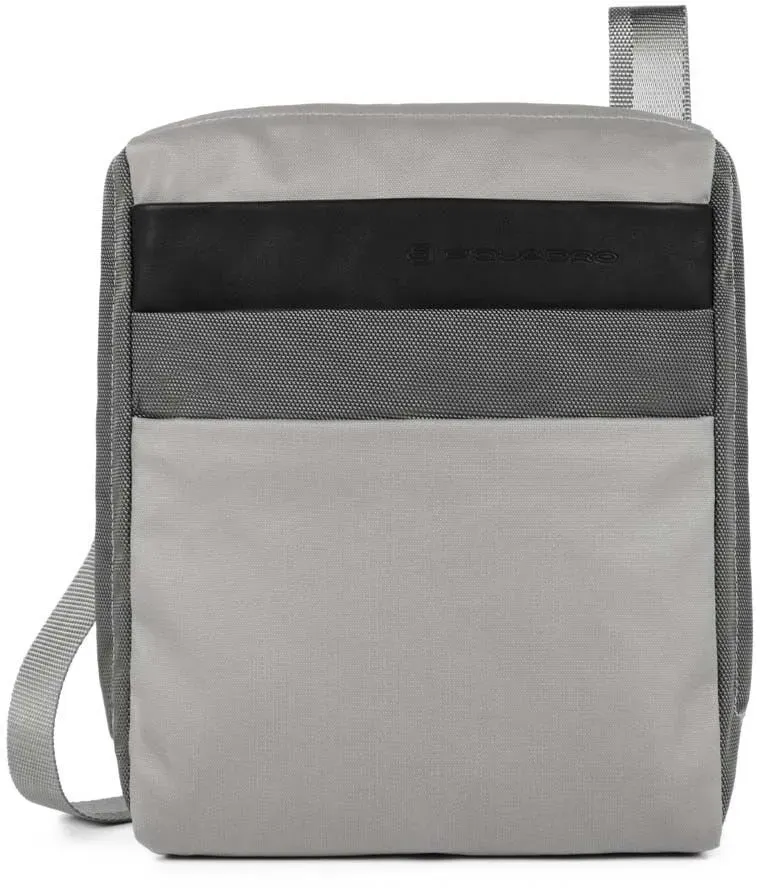 Piquadro Orinoco Organisierte Umhängetasche mit iPad®Air/Pro 9,7-Fach grey