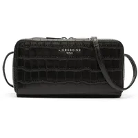 Liebeskind Berlin Liebeskind Umhängetasche Lou New Croco 2158196 Clutch Schwarz Damen