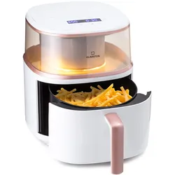 Air Bloom Heißluftfritteuse Dampffunktion 1500W 7,5 Liter 16 Programme
