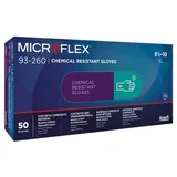 Ansell Microflex 93260100 93-260 Einweg-Handschuhe, 3-lagig, Neopren- und Nitrilmischung, 7,8 mm, Größe L