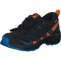 Salomon XA Pro V8 CSWP Kinder navy wil/vibrant orange/blithe 32