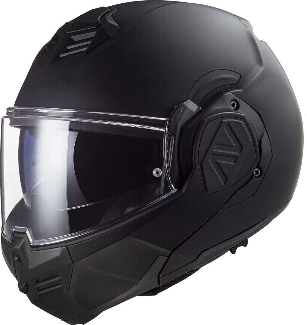 LS2 FF906 Advant Solid Noir Helm, zwart, 2XL Voorman