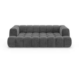 homsy by ana johnson Big-Sofa HOMSY BY ANA JOHNSON "»XL« BOUBELLE Design-Sofa extra tief, Bubble-Optik, Breite 246 cm", anthrazit, B:246cm H:75cm T:135cm, 100% Polyester, Sofas, Big-Sofa, 4-Sitzer mit Wellenunterfederung, XL Sitztiefe 100 cm