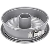 Städter Springform mit Flach- und Rohrboden 26 cm / H 7 Cm silber
