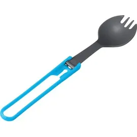 MSR Göffel, faltbar, grau-blau
