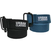 URBAN CLASSICS Hüftgürtel Industrial Canvas schwarz/grün 1
