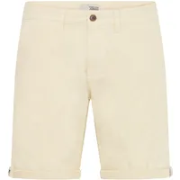 !Solid Shorts SOLID "Shorts SDLoras", Herren, Gr. 3XL, N-Gr, beige (bleached s), Obermaterial: 55% Leinen LI. 45% Baumwolle CO., Hosen Shorts