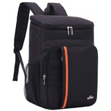 Lixada 18L Kühlrucksack Lunch-Tasche Rucksack, 18L Kühlrucksack isolierte Tasche Auslaufsicher, Picknickrucksäcke für Picknick, Arbeit, Reisen, Camping, Wandern, Ausflügen, BBQ, Männer Frauen