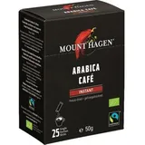 Mount-Hagen Kaffee Arabica Blend Instant, BIO, löslicher Kaffee, fairtrade, 25 Portionssticks