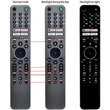 azurano Fernbedienung für SONY RMF-TX621E, 100994912, SUB RMF-TX611E, 100994911, Voice & backlight