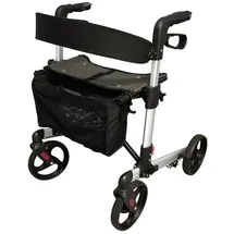 RIDDER Rollator Ivo schwarz-silber