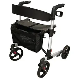 RIDDER Rollator Ivo schwarz-silber