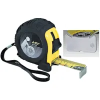 TAJIMA Rollbandmaß, rutschfestes Gehäuse, extra stabil, 3 m