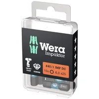 WERA Bit 840/1 IMP DC 6mm L.25mm 1/4 Zoll