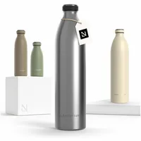 LARS NYSØM Edelstahl Trinkflasche 350ml, 500ml, 750ml, 1L, 1