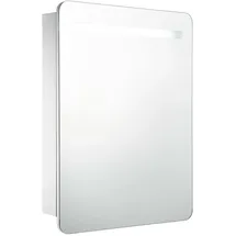 vidaXL LED-Spiegelschrank 60x11x80 cm
