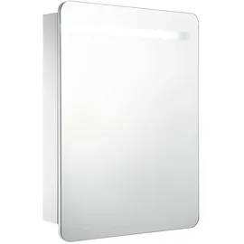 vidaXL LED-Spiegelschrank 60x11x80 cm