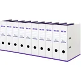 Oxford myColour DIN A4 80 mm Weiß/Violett 10 St.