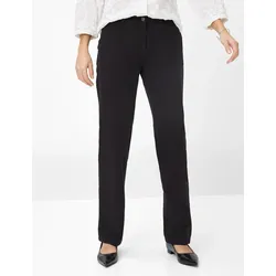5-Pocket-Hose BRAX "Style MARON", Damen, Gr. 34, Normalgrößen, schwarz, 71% Baumwolle, 20% Lyocell, 9% Elasthan, Hosen