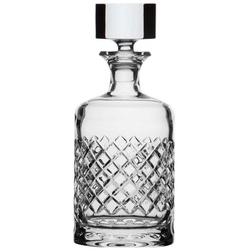 ARNSTADT KRISTALL Karaffe Whiskykaraffe Karo (25 cm) Kristallglas mundgeblasen · von Hand geschliffen