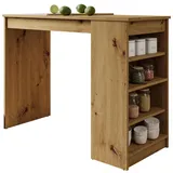 Mirjan24 Bartisch Zotino 115 x 50 x 102 cm Braun