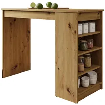 Mirjan24 Bartisch Zotino 115 x 50 x 102 cm Braun