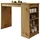 Mirjan24 Bartisch Zotino 115 x 50 x 102 cm Braun