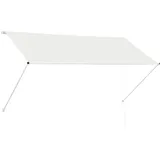 vidaXL Einziehbare Markise 250 x 150 cm creme