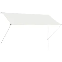 vidaXL Einziehbare Markise 250 x 150 cm creme