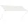 vidaXL Einziehbare Markise 250 x 150 cm creme