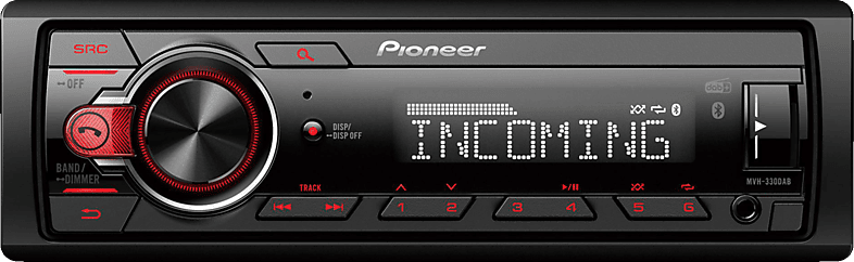 PIONEER MVH-330DAB Autoradio 1 DIN