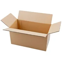 NESTLER 20 Nestler Wellpapp-Faltkartons 1-wellig braun 36,0 x 19,0 x 19,7 cm Außenmaß