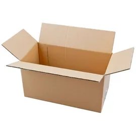 NESTLER 20 Nestler Wellpapp-Faltkartons 1-wellig braun 36,0 x 19,0 x 19,7 cm Außenmaß